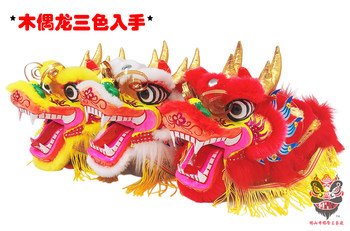 Super Value Popular Chinese Style Lion Dance Decoration Dragon and Lion Head Ornament Traditional Miniature Gift Accessory Lion Dance Lion Dance Drumming Lion