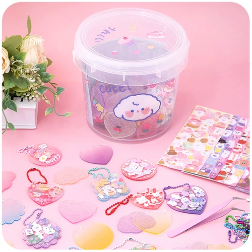 Крем Гурга ведро набор поток песчаной наклейка кука Гута Кака девочки и дети Полный набор оценок