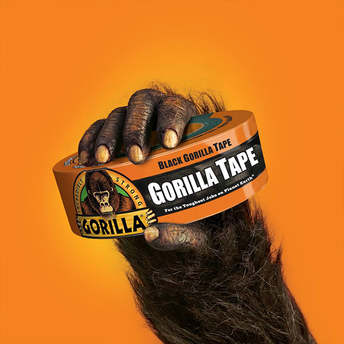 American Imported Gorilla Tape, Multi-Purpose Tape, Double-Layer Thickened Adhesive, Moisture-Resistant, Super Strong Bonding, Haiwei Workshop