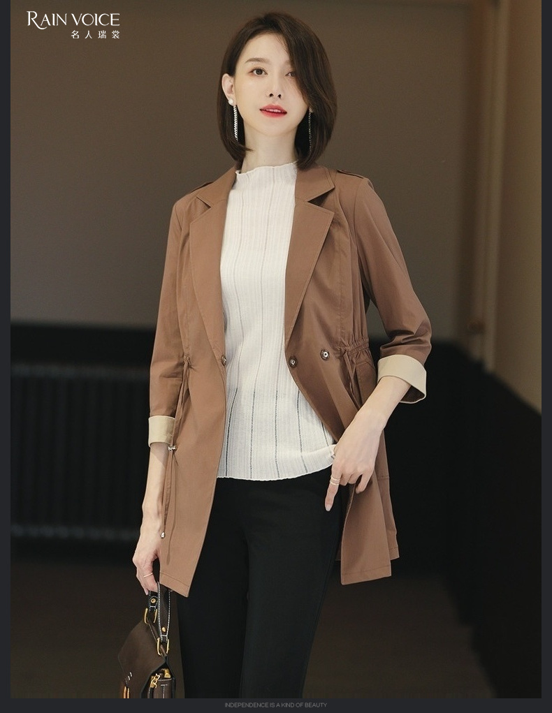 Trench pour femme      en Coton - Ref 3226334 Image 18