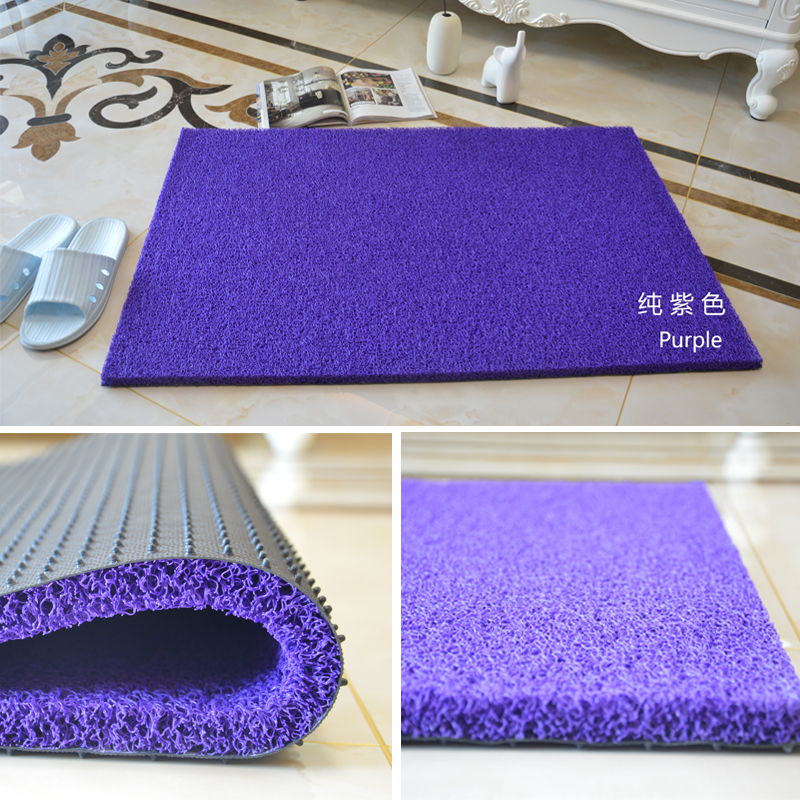 Dây vòng mat cửa mat cửa nhập cảnh chân mat chống trượt cửa cửa thảm thảm nhà có thể được tùy chỉnh nhựa trải sàn