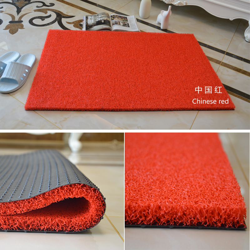Dây vòng mat cửa mat cửa nhập cảnh chân mat chống trượt cửa cửa thảm thảm nhà có thể được tùy chỉnh nhựa trải sàn