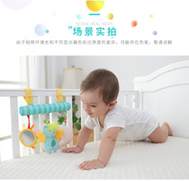 Baby baby music toys accompanied by calming baby lathe with toy ringing bell ringing options