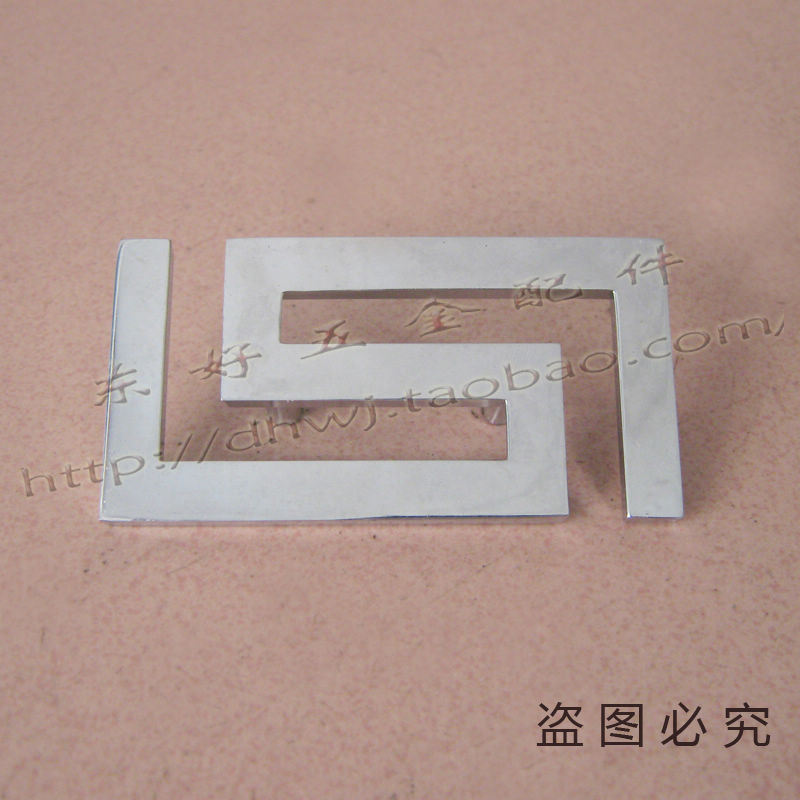 L002 modern drawer handle integral cabinet handle Eurostyle door handle cabinet door handle minimalist handle patterned wardrobe handle