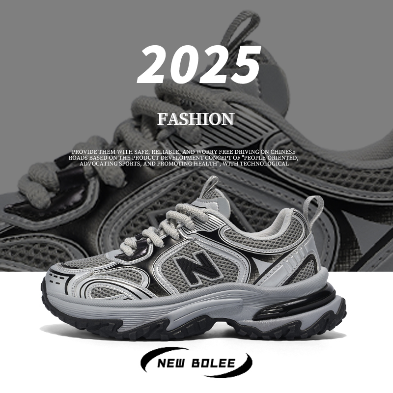 Official Genuine Sports Shoes for Men and Women, Spring New Models, Mesh Breathable Casual Shoes, Fashionable and Versatile Running Dad Shoes