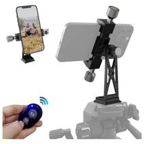 tridaptor-metal CNC smart bracket 360° rotating bracket for mobile phone photography bird watching and taking pictures