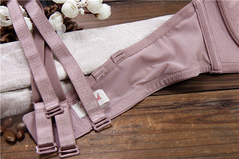 A16 dai*fen полудверный Чашка девушка бюстгальтер гладкий свадьба бюстгальтер сторона получать груди платья нижнее белье 70A75B75D75E 