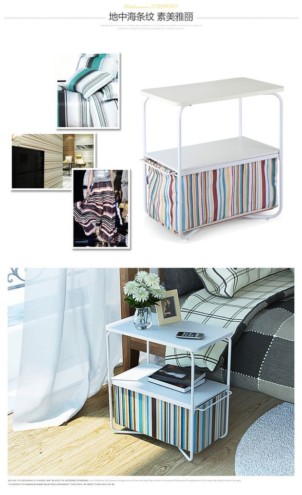 Bắc Âu nhỏ gọn tủ đầu giường hiện đại tủ nhỏ tủ lưu trữ nhỏ tủ bảng Corner đơn giản cực hẹp bàn cạnh giường ngủ - Buồng tủ nhựa cánh lùa