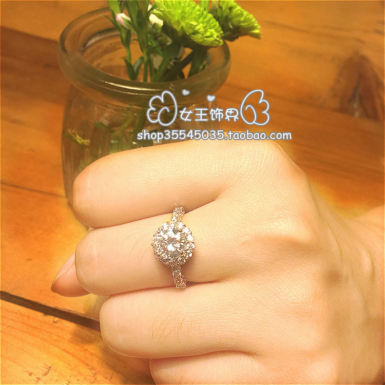 Bague Femme      en Alliage argent plaque plaque or - Ref 3087381 Image 10