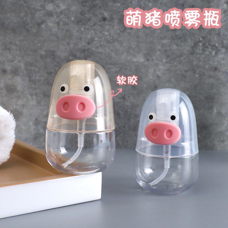 Bag treasure cartoon spray bottle makeup hydration travel portable sub-package empty bottle fine mist face press small spray bottle