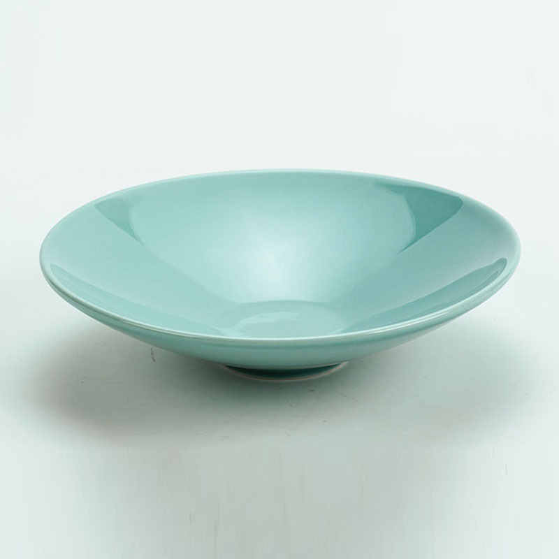 Dehua White Porcelain Long-Lasting Color Glaze Conical Plate Soup Bowl Ceramic Simple Contrasting Color Dish Bowl Hot Pot Salad Bowl Plate Irregular Shape Dehua White Porcelain Long-Lasting Color Glaze Conical Plate Soup Bowl Ceramic Simple Contrasting Color Dish Bowl Hot Pot Salad Bowl Plate Irregular Shape