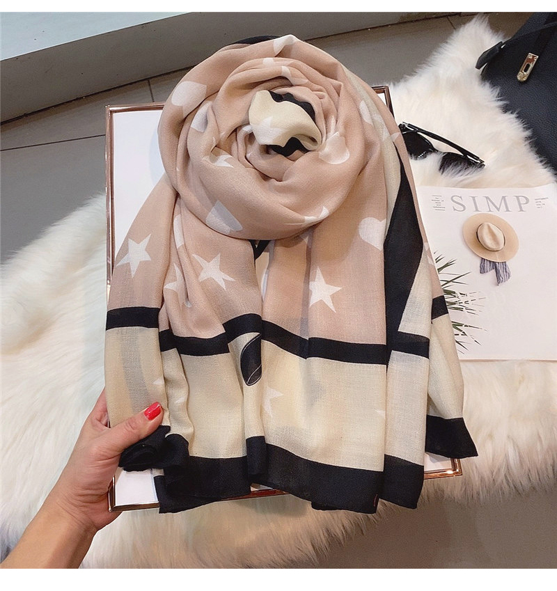 Temperament Bowknot Cotton Linen Women's Spring and Autumn Korean Version Versatile Long Style Large Shawl Winter Wrap_voghion.com