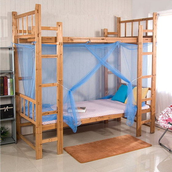 Increase and heighten simple mosquito nets old-fashioned earth kang special mosquito nets school students practical size custom-made mosquito nets