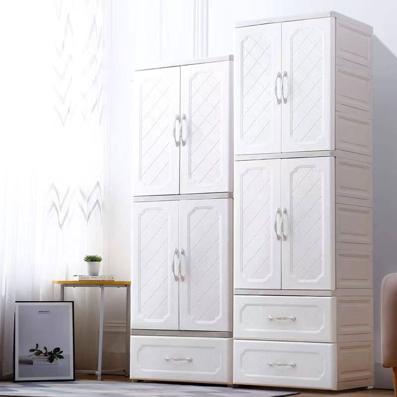 Children's wardrobe baby small wardrobe baby organizer box plastic storage cabinet simple thickened drawer storage cabinet