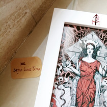 (Customized) Dark Moon Goddess hecate hecate hecate-Hades Goddess-Photo Frame ornament Home Hades