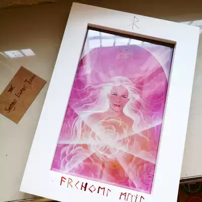 (Customized) Archangel Shamair Archangel Chamuel Photo Frame ornament Home Hanging Spirituality