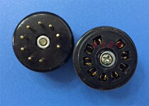 Electric wood 9-foot electronic tube holder TS-9 TS-9-G gilded feet suitable for 12AX7 etc.