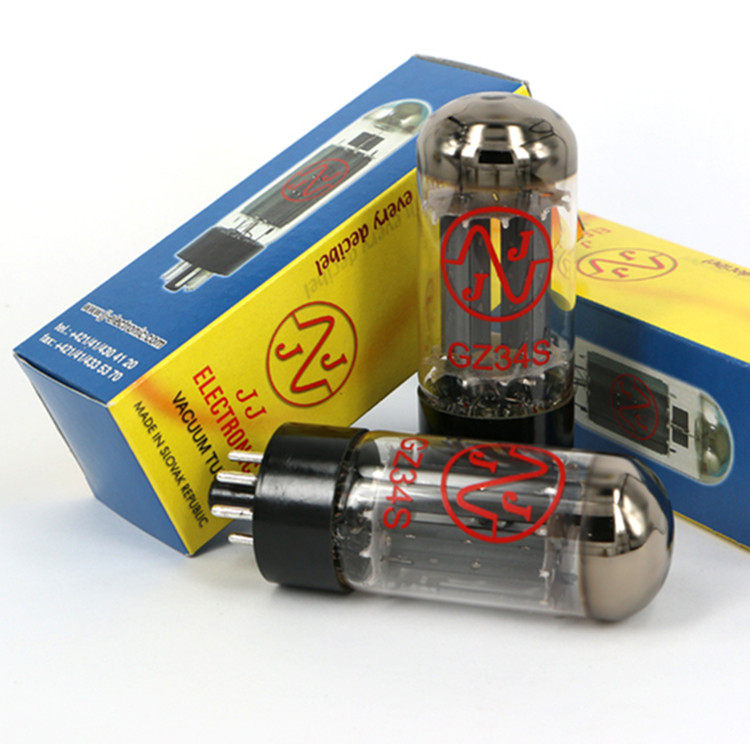 New Czech JJ GZ34 rectifier tube, direct generation 5AR4 spot