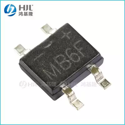 Ultra-thin patch rectifier Bridge MB6F MBF-4 rectifier Bridge stack 0 5A 1000V bridge rectifier 1K = 42 yuan