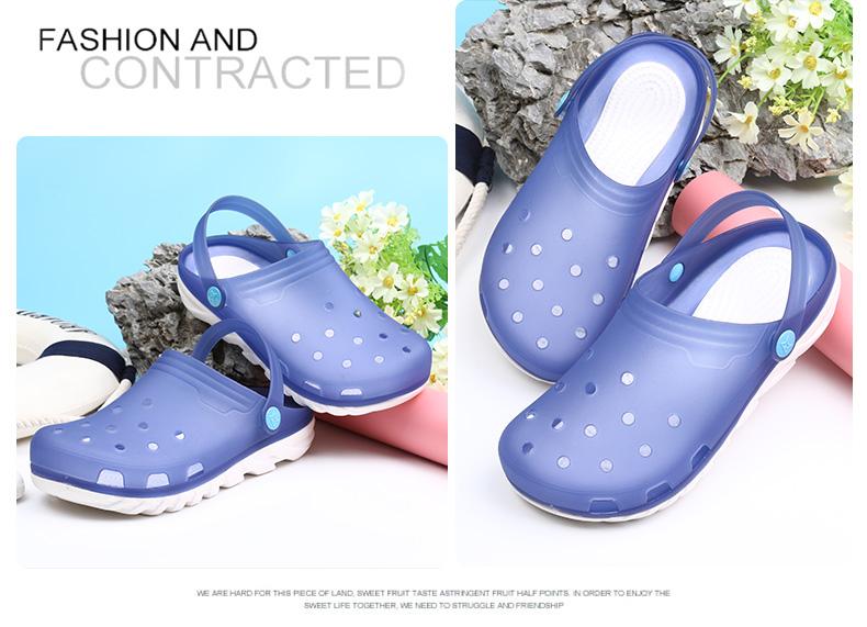 Merampus mùa hè mới cho nam giày chống trượt tốc độ Dit lỗ giày nam dép đi biển giày puma nam