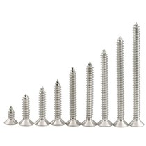 304 stainless steel cross countersunk head flat head tapping screw wood screw self-tapping nail M2M3M4mm * 5x50x100