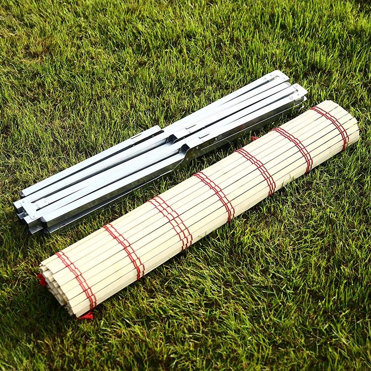 [USD 10.91] Night Market Bamboo Stall Folding Rack Bamboo Stall Folding ...