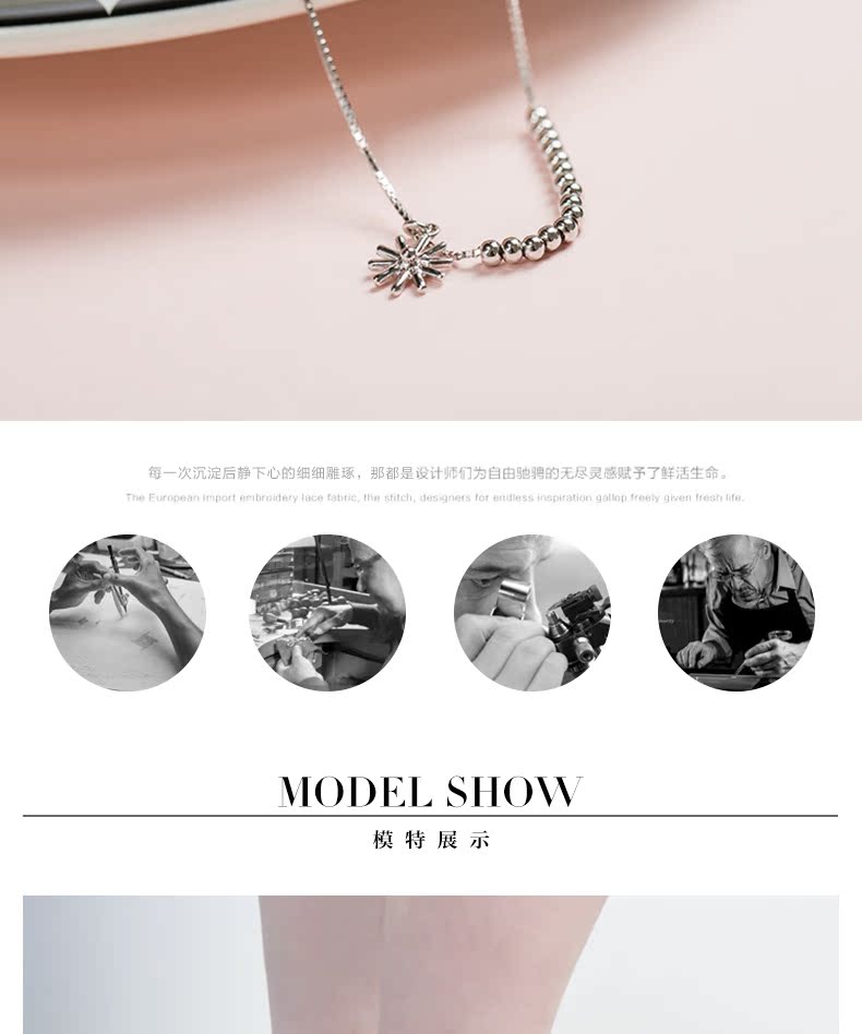 Chaine de cheville Femme en Argenterie - Ref 3104838 Image 9