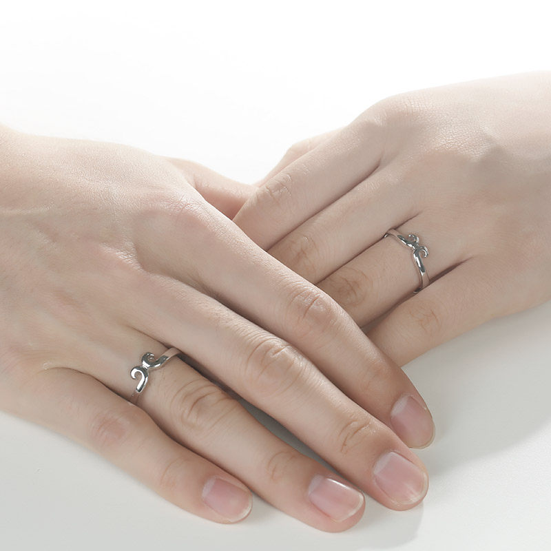 Bague mixte en Argenterie - Ref 3087400 Image 4