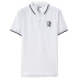 Áo polo nam Giordano Lion King thêu cotton co giãn áo Paul Áo đính cườm Vải POLO 90017250 áo polo nam đẹp Polo