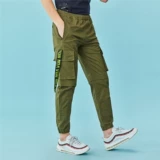 Zo Danu's Multi -Sagns Men's Elastic Army Green Paiting Mens Wants Bants Backs Bants 04110001
