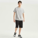 Хлопковая мужская футболка с коротким рукавом