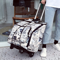 Accordion trolley bag reinforced thickened waterproof bag 6096120 bass piano sleeve with tow pulley backpack