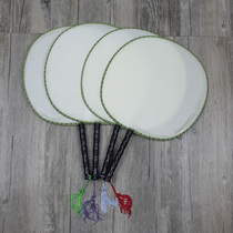 China Wind Palace Fan Blank Group Fan fan Simplex Genuine Silk Hand-painted Calligraphy Painting Fan