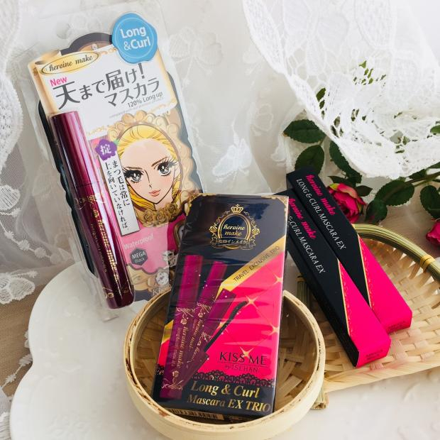 KISS ME mascara black waterproof extremely slim slim length without fainting third generation volume teething kisme old version