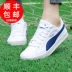 PUMA Hummer chính thức cửa hàng hàng đầu của cửa hàng giày thể thao nữ 2020 mùa thu mới màu hồng giày trắng giày thể thao thông thường thoáng khí - Dép / giày thường Dép / giày thường
