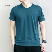 Adidas ngắn tay nam 2018 mùa hè mới thể thao nửa tay băng gió nhanh khô vòng cổ T-Shirt CE0819