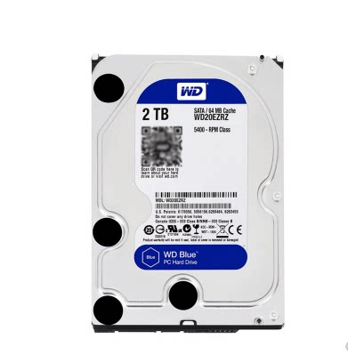 WD Western data WD20EZRZ 2T desktop hard disk Western2TB blue disk 64M double disk