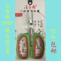 Pruning shears knife Wang Wuquan 2107 fruit tree scissors elbow scissors garden head horticultural scissors orange grape scissors