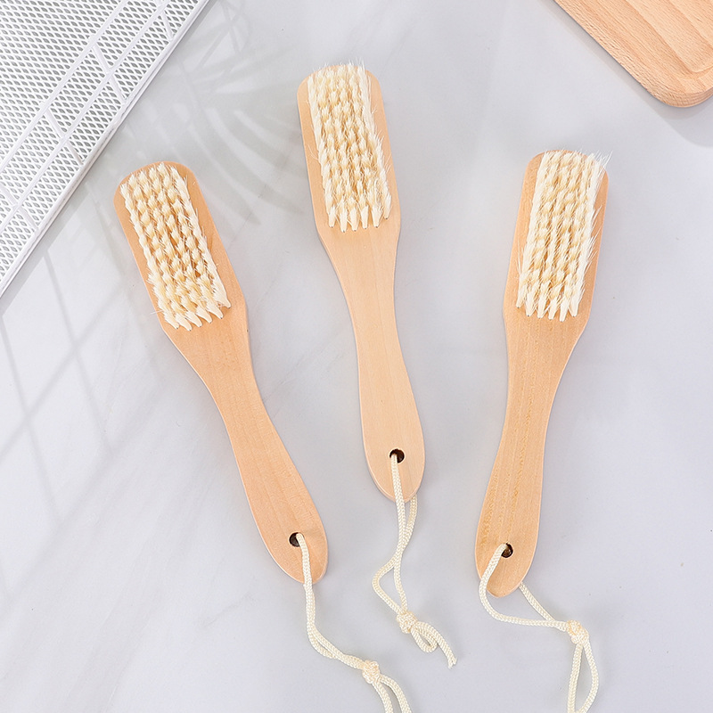 Log Soft Hair Wash Shoe Brush Clean Wash Brush Not Hurt Clothing Drive Dust Removal Brush Shoes Laundry Dry Cleaner Special