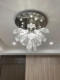 Light Luxury Living Room Personalized Chandelier Designer Simple Creative Crystal Ring Dining Room Bedroom Villa Duplex Chandelier
