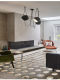 Small Drum Chandelier Nordic Modern Designer Living Room Dining Room Cafe Creative Personality Art Clothing Store Multi-Head Lighting Fixtures