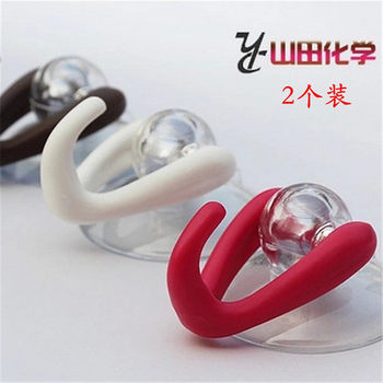 Powerful creative door behind kitchen hook with 2 suction cups