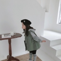 QUEEN childrens clothing men and women long locomotive handsome vest childrens tooling retro personality vest 754