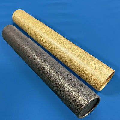 Silk painting special telescopic paper tube brocade box, single calligraphy and painting packaging, high-end box gift packaging
