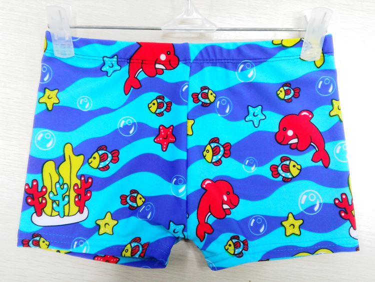 Đồ bơi trẻ em mới 2016 cho bé trai quần boxer quần bơi đồ bơi dễ thương hoạt hình đồ bơi bán buôn suối nước nóng - Nam bơi đầm quần đùi bơi nam