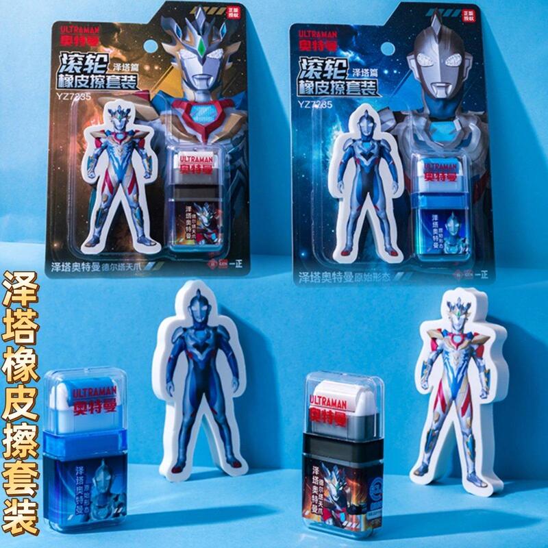 New Ultraman Zero Eraser Set Ultraman Zeta Eraser Roller Combination for Elementary School Students and Kindergarten New Ultraman Zero Eraser Set Ultraman Zeta Eraser Roller Combination for Elementary School Students and Kindergarten
