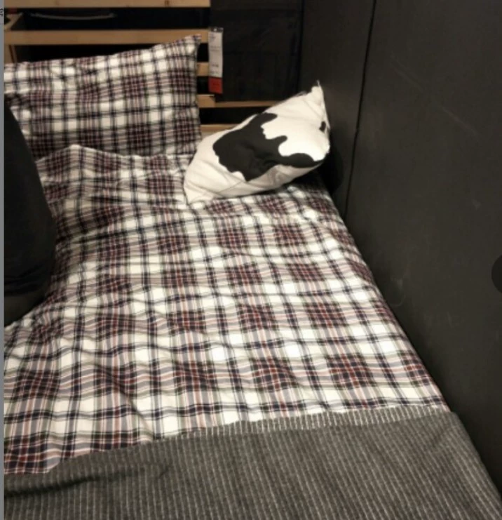 IKEA Holmes Ruta đơn bao gồm chăn đôi và áo gối 150/200/220 - Quilt Covers