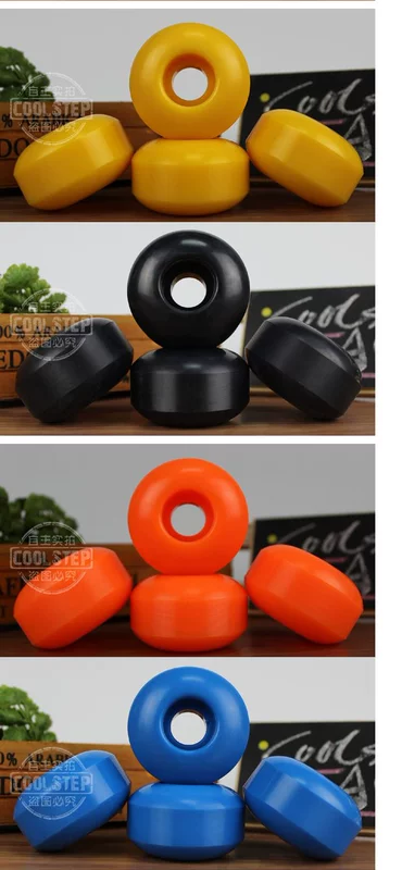 Bốn bánh xe trượt ván bánh xe ván trượt bàn chải bánh xe đường phố hành động độ cứng cao bánh xe bốn bánh xe ván trượt - Trượt băng / Trượt / Thể thao mạo hiểm
