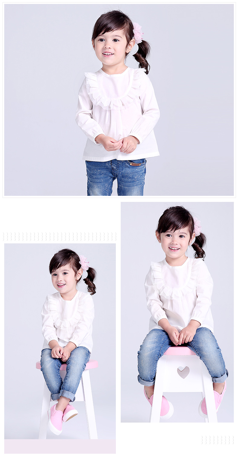 Chemise fille DEESHA à manche longue - Ref 2088600 Image 15