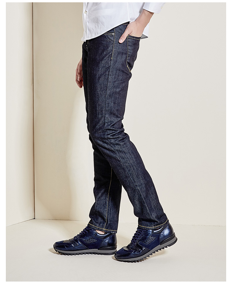 Jeans pour jeunesse pieds Slim MARK FAIRWHALE 100% coton pour automne - Ref 1480895 Image 15